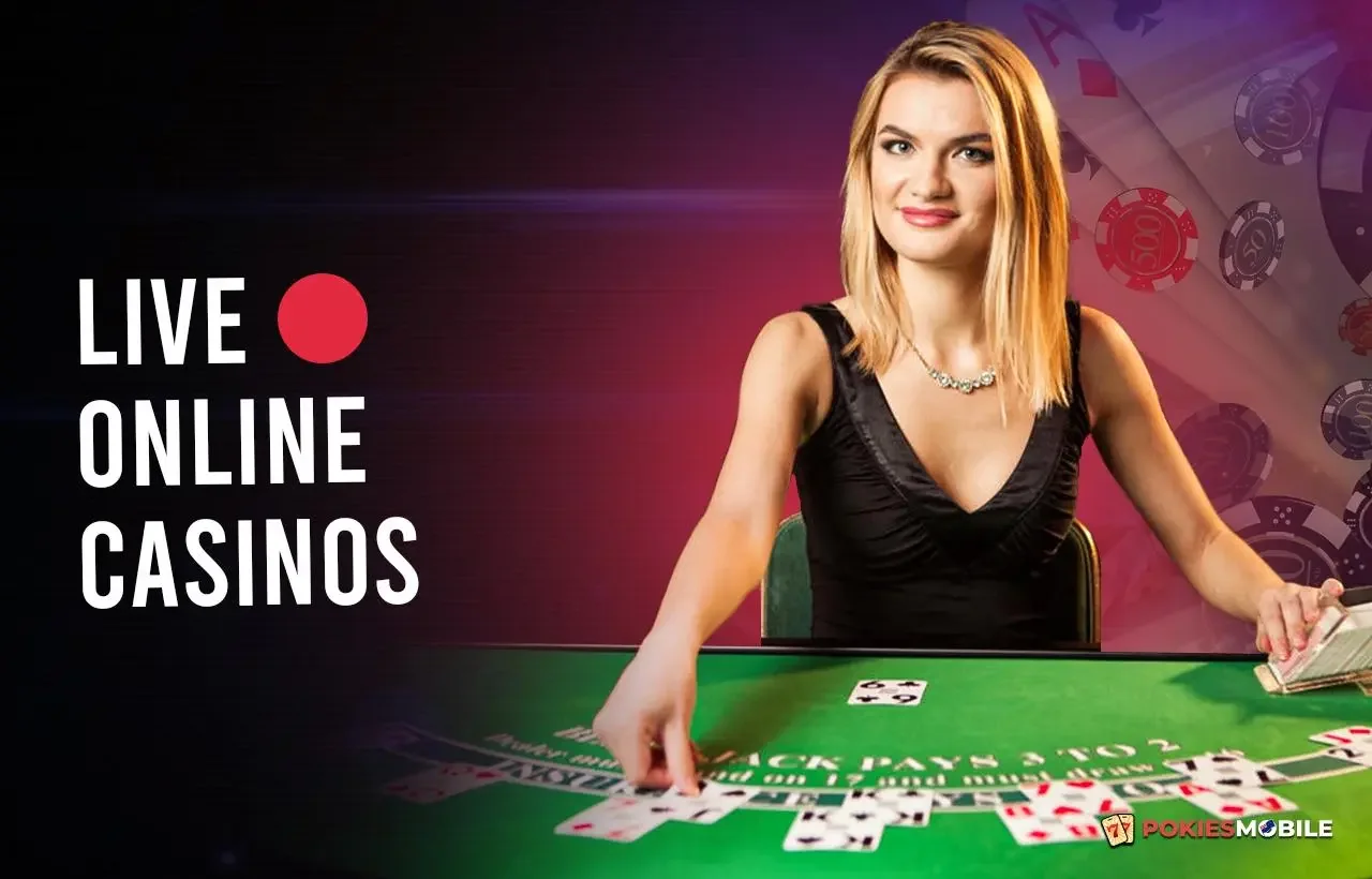 Tampilan ruang kasino live MPO500 dengan meja dealer